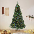 7.5ft Prelit Spruce Artificial Christmas Tree with 550 Lights &1450 Branch Tips